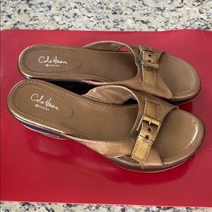 11:04  -  Vintage COLE HAAN G Series Nike Air Bronze Leather Slides